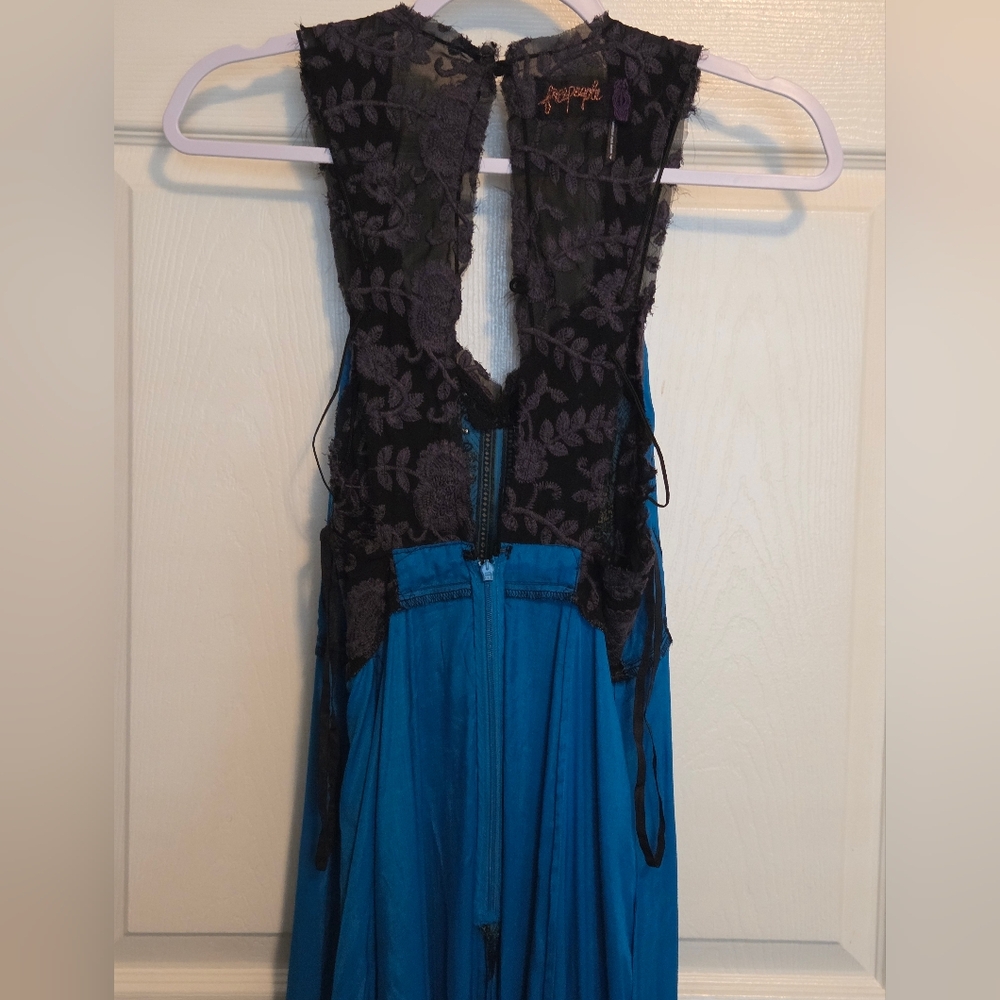 NWOT SIZE 4 FREE PEOPLE "STARDUST" MAXI DRESS - Picture 12 of 14